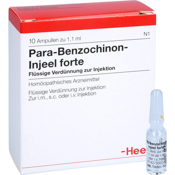 Para-Benzochinon-Injeel forte Inj.-Lsg., 10 pcs. Ampoules