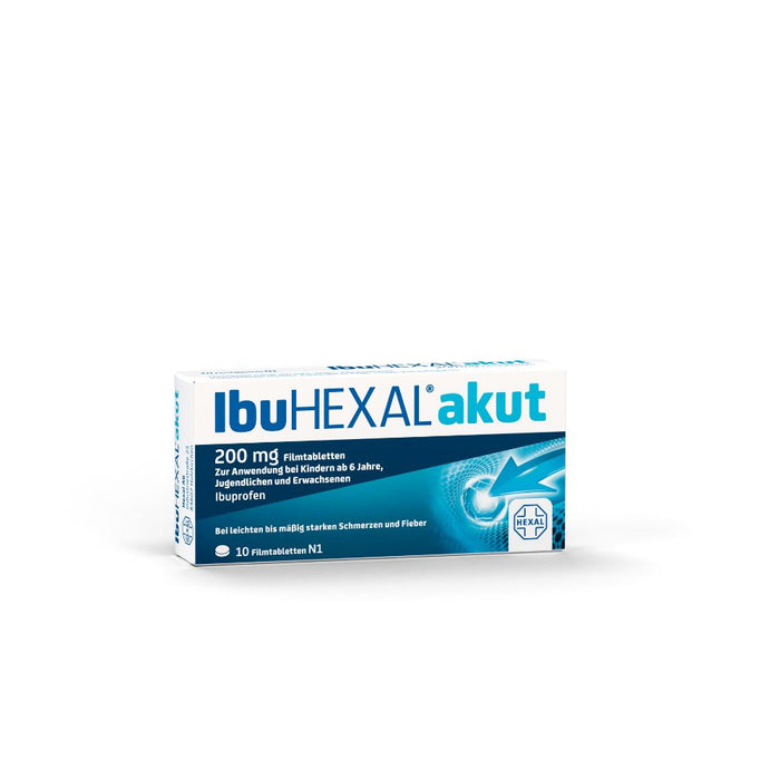 IbuHEXAL akut 200 mg, 10 pc Tablettes