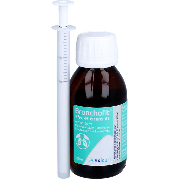 Bronchofit Efeu-Hustensaft, 0,87 g/100 ml, Flüssigkeit zum Einnehmen, 100 ml Solution