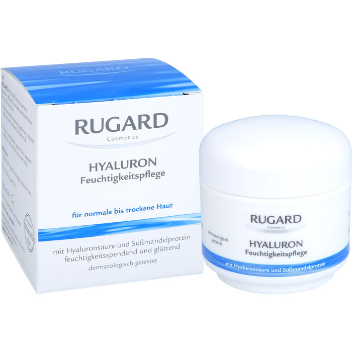 RUGARD Hyaluron Feuchtigkeitspflege für reife und trockene Haut, 100 ml Crème