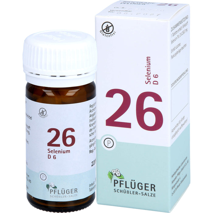 PFLÜGER Biochemie 26 Selenium D6 Tabletten, 100 pcs. Tablets