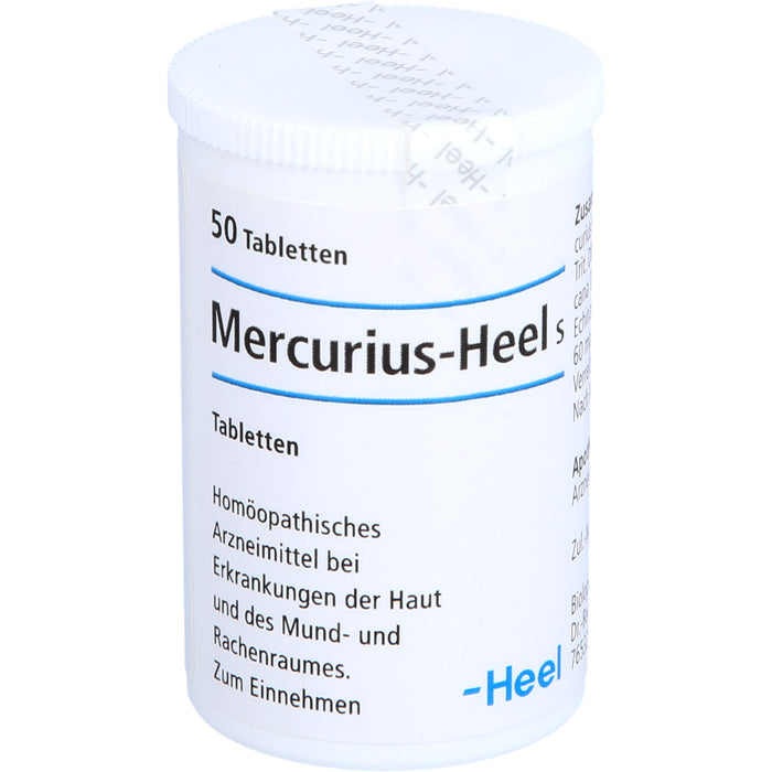 Mercurius-Heel S Tabletten bei Erkrankungen der Haut und des Mund- und Rachenraumes, 50 St. Tabletten