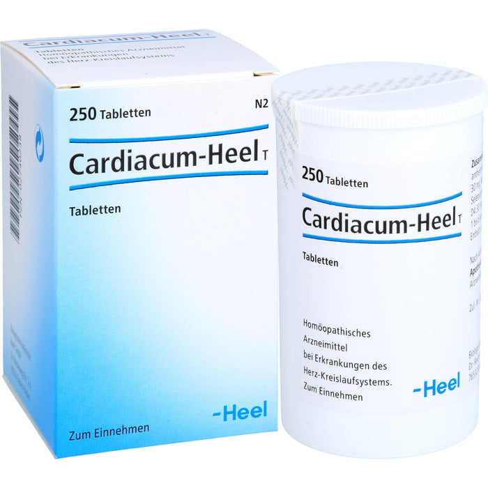 Cardiacum-Heel T Tabletten, 250 pcs. Tablets