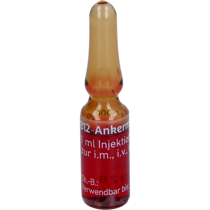 B12 Ankermann 1000µg Injektionslösung, 5 pcs. Ampoules